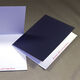 Mediterranean Navy Folded Note Cards Image 3 of 3